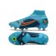 Nike Mercurial Superfly VIII Elite SG PRO Azul Láser Naranja Marina