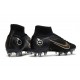 Nike Mercurial Superfly VIII Elite SG Negro Dorado Metalizado Plateado Metalizado