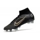 Nike Mercurial Superfly VIII Elite SG Negro Dorado Metalizado Plateado Metalizado