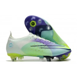 Bota Nike Mercurial Vapor 14 Elite SG Dream Speed Barely Verde Volt Morado Eléctrico