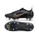 Bota Nike Mercurial Vapor 14 Elite SG Negro Dorado Metalizado Plateado Metalizado