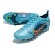 Bota Nike Mercurial Vapor 14 Elite SG Azul Láser Naranja Marina