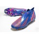 Tacos de Futbol adidas Predator Edge+ FG Hi Res Azul Turbo Hi Res Azul