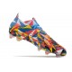 adidas Predator Edge.1 FG Low Geometric Bright Azul Team Amarillo Rojo Solar