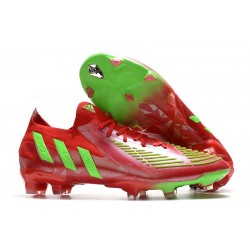 adidas Predator Edge.1 FG Low Rojo Verde