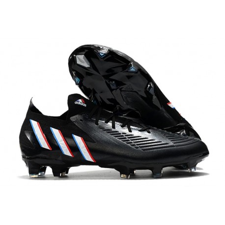 adidas Predator Edge.1 FG Low Negro Blanco Rojo