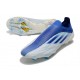Zapatos Adidas X Speedflow + FG Blanco Legacy Indigo Sky Rush