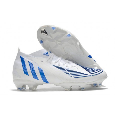 adidas Predator Edge.1 FG Botas Blanco Hi Res Azul