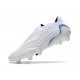 adidas Botas de fútbol Copa Sense+ FG Blanco Hi Res Azul Legacy Indigo