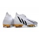 Tacos de Futbol adidas Predator Edge+ FG Blanco Oro Negro