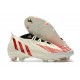 adidas Predator Edge.1 FG Botas Off Blanco Rojo Dorado Metálico