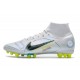 Nike Mercurial Superfly VIII Elite AG Gris Azul Marino Oscuro