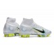 Nike Mercurial Superfly VIII Elite AG Gris Azul Marino Oscuro