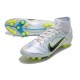 Nike Mercurial Superfly VIII Elite AG Gris Azul Marino Oscuro