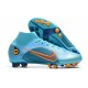 Nike Mercurial Superfly VIII Elite AG Azul Láser Naranja Marina