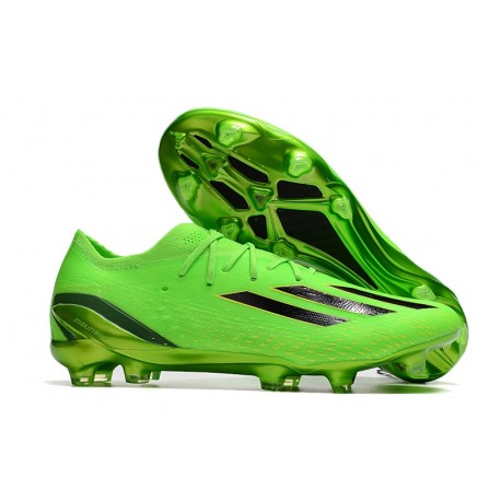 Adidas X Speedportal Messi.1 FG Solar Verde Negro Amarillo Solar
