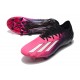 Botas de fútbol Adidas X Speedportal Messi.1 FG Rosa Negro Blanco
