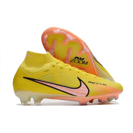 Botas fútbol Nike Zoom Mercurial Superfly 9 Elite FG Amarillo Naranja