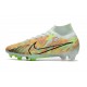 Nike Zoom Mercurial Superfly 9 Elite FG Casi Verde Oscuro Azul Naranja