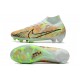 Nike Zoom Mercurial Superfly 9 Elite FG Casi Verde Oscuro Azul Naranja
