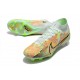 Nike Zoom Mercurial Superfly 9 Elite FG Casi Verde Oscuro Azul Naranja