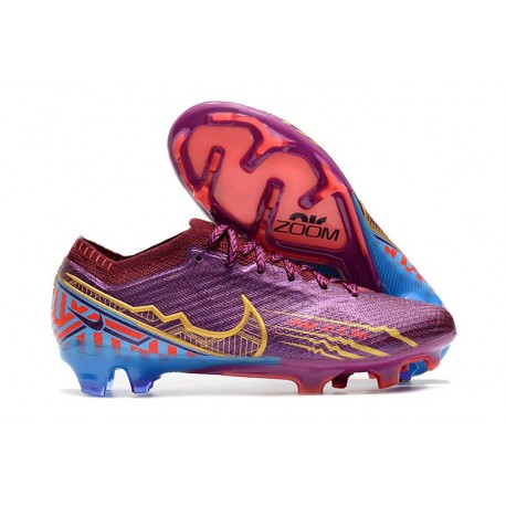 Nike Air Zoom Mercurial Vapor XV Elite FG KM Remolacha Oscura Mtlc Vivid Dorado