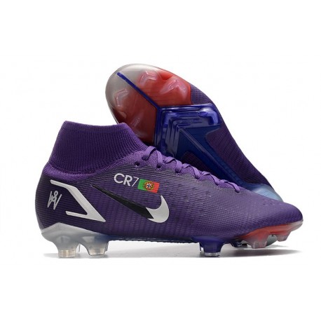 Nike Mercurial Superfly VIII Elite FG Ronaldo CR7 Violeta