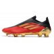 Zapatos Adidas X Speedflow + FG Rojo Dorado Metálico Negro
