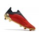 Zapatos Adidas X Speedflow + FG Rojo Dorado Metálico Negro