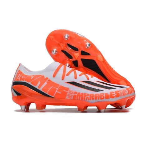 Botas de fútbol adidas X SPEEDPORTAL.1 SG Hombre Naranja Negro Blanco