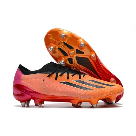 Botas de fútbol adidas X SPEEDPORTAL.1 SG Hombre Naranja Negro