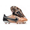 Nike Tiempo Legend 9 Elite FG Cobre Metálico Blanco Negro