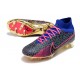 Botas de fútbol Nike Zoom Mercurial Superfly 9 Elite FG Rosa Azul Violeta