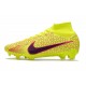 Botas de fútbol Nike Zoom Mercurial Superfly 9 Elite FG Amarillo Rojo