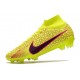 Botas de fútbol Nike Zoom Mercurial Superfly 9 Elite FG Amarillo Rojo