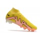 Nike Zoom Mercurial Superfly IX Elite AG Amarillo strike Brillo de Atardecer Casi Uva