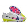 Nike Air Zoom Mercurial Vapor 15 Elite FG Blanco Azul Rosa