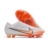 Nike Air Zoom Mercurial Vapor 15 Elite FG Blanco Naranja