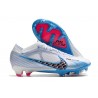 Nike Air Zoom Mercurial Vapor 15 Elite FG Blanco Azul