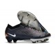 Nike Air Zoom Mercurial Vapor 15 Elite FG Negro Oro Blanco