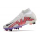 Nike Zoom Mercurial Superfly IX Elite SG Blanco Negro Rojo