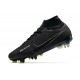 Nike Zoom Mercurial Superfly IX Elite SG Negro DK Gris Humo Cumbre Blanco Voltio