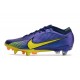 Nike Air Zoom Mercurial Vapor 15 Elite SG Violeta Amarillo