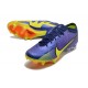 Nike Air Zoom Mercurial Vapor 15 Elite SG Violeta Amarillo