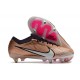 Nike Air Zoom Mercurial Vapor 15 Elite SG Mbappé Cobre Metálico Blanco Negro