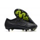 Nike Air Zoom Mercurial Vapor 15 Elite SG Negro DK Gris Humo Cumbre Blanco Voltio