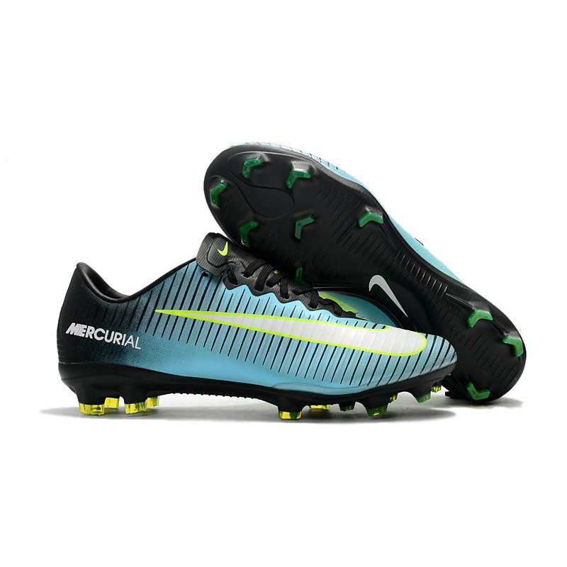 Zapatos de Futbol Nike Mercurial Vapor XI FG - Azul Blanco