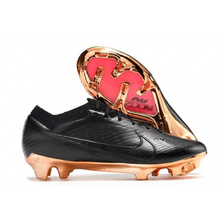 Nike Air Zoom Mercurial Vapor 15 Elite FG Negro Cobre Metálico 