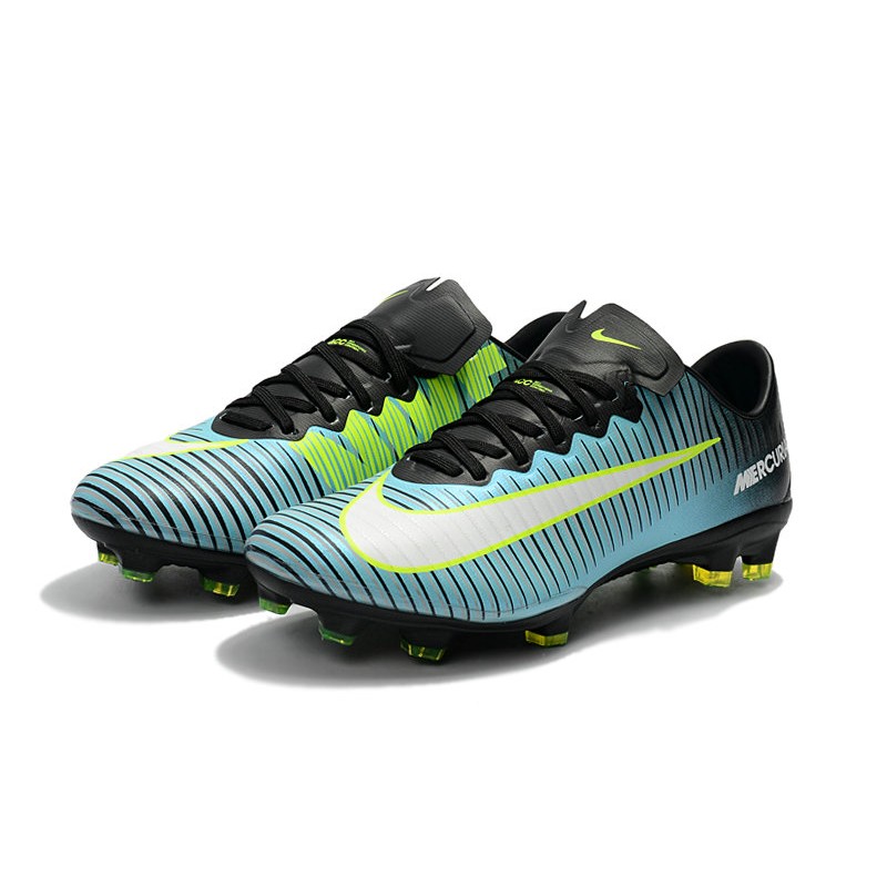 Zapatos de Futbol Nike Mercurial Vapor XI FG - Azul Blanco