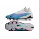 Zapatos Nike Phantom Gx Elite Df Fg Azul Báltico Rosa Blast Blanco Láser Azul